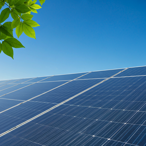 Solarmodule auf einer Verarbeitungsanlage